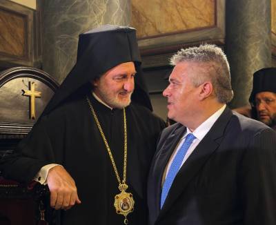 Στις πανηγυρικές εκδηλώσεις στο Πατριαρχείο ο Χρυσομάλλης