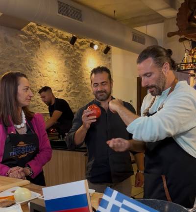 Η μεσσηνιακή γαστρονομία ταξιδεύει στη Ρωσία μέσα από δημοφιλή τηλεοπτική εκπομπή