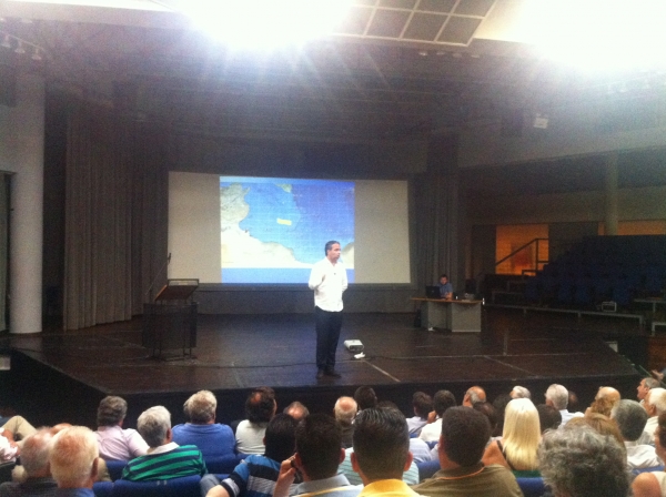 Ο Ν. Λυγερός μίλησε για τη σημασία της ελληνικής ΑΟΖ στην Καλαμάτα σε εκδήλωση της Νέας Δημοκρατίας