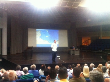 Ο Ν. Λυγερός μίλησε για τη σημασία της ελληνικής ΑΟΖ στην Καλαμάτα σε εκδήλωση της Νέας Δημοκρατίας