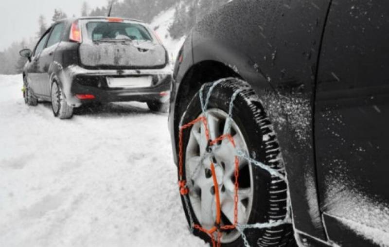 Χιονοπτώσεις στην ορεινή Κορινθία