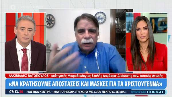 Αλκιβιάδης Βατόπουλος: Τα Χριστούγεννα να κρατήσουμε μάσκες και αποστάσεις (Βίντεο)