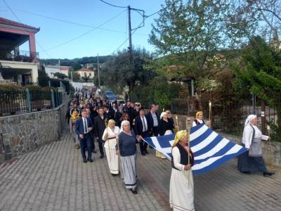 Πλήθος κόσμου στην 200η επέτειο της Μάχης των  Κρεμμυδίων