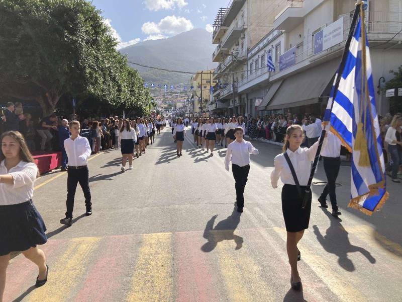 Ο εορτασμός της 28ης Οκτωβρίου σε Κυπαρισσία και Φιλιατρά