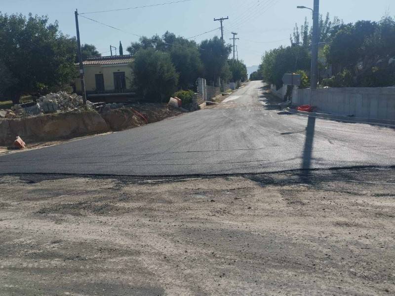 Μεσσηνία: Ασφαλτόστρωση στο Εύα - Αριστοδήμειο
