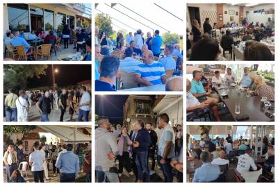 Καλαμάτα: Συναντήσεις Βασιλόπουλου με πολίτες και επιχειρηματίες