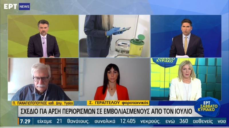 Παναγιωτόπουλος: Έχει διογκωθεί το θέμα των ανθρώπων που δεν επιθυμούν να εμβολιαστούν (Βίντεο)