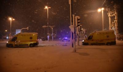 Λαμία: Κινητοποίηση για τον απεγκλωβισμό και μεταφορά των τραυματιών της αμαξοστοιχίας με αριθμό 54, στο νοσοκομείο της Λιβαδειάς