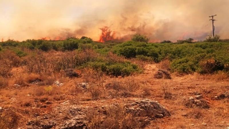 Πυρκαγιά σε εξέλιξη στην Ηλεία - Μήνυμα του 112 - Πυρκαγιά και στο Λιβάρτζι Αροανείας Καλαβρύτων