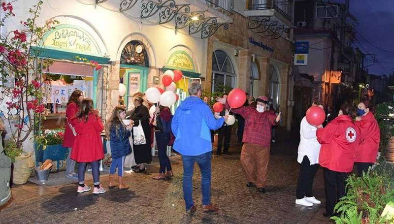 Λαμπαδηδρομία αγάπης στην Κορώνη