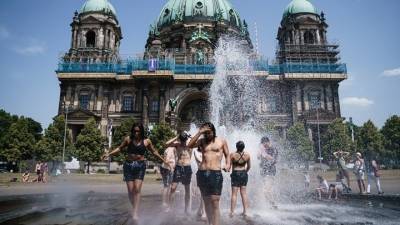 Ο καύσωνας μεταφέρεται σε Γερμανία και Ελβετία (βίντεο)