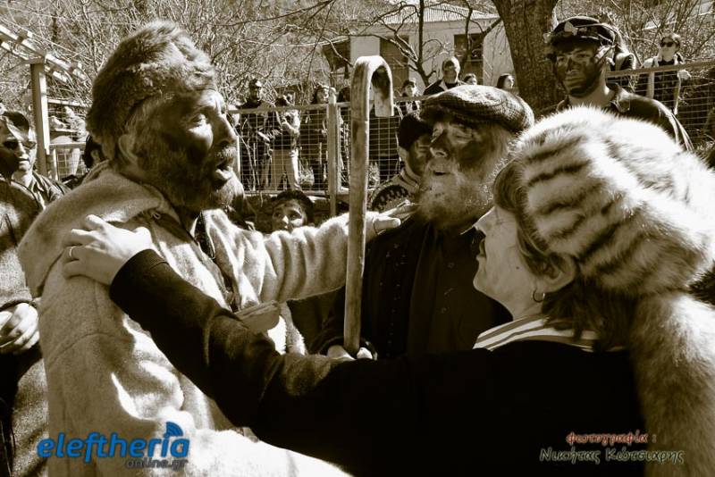 Μεσσηνία: Ζωντανό και φέτος το δρώμενο της Ευετηρίας στη Νέδουσα (φωτογραφίες)