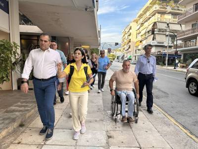 Συνεχίζονται οι περιοδείες Βασιλόπουλου σε γειτονιές της Καλαμάτας