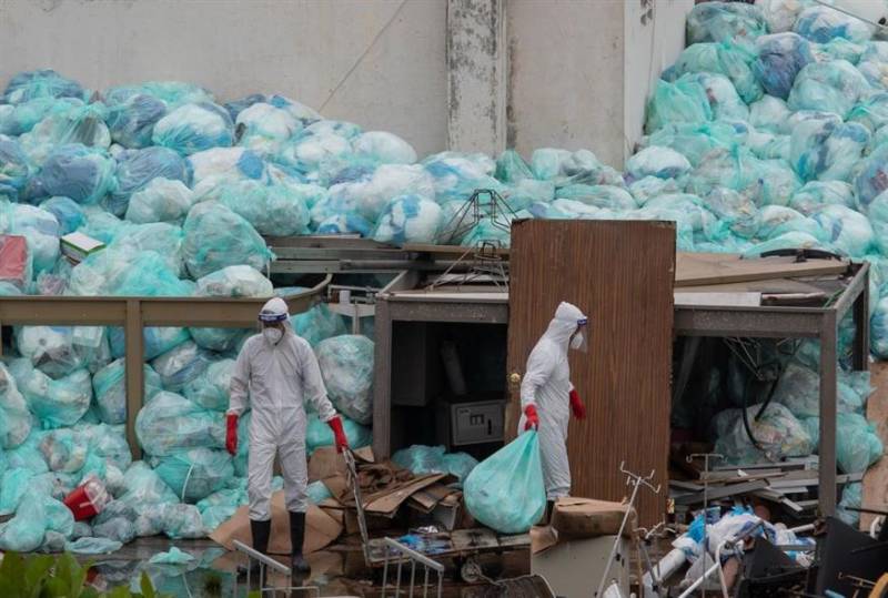 Υγειονομική και περιβαλλοντική βόμβα τα απόβλητα που συνδέονται με τον κορονοϊό