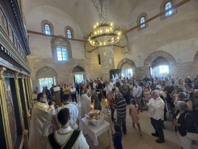 Ο εορτασμός της Μεταμόρφωσης του Σωτήρος στη Μητρόπολη Μεσσηνίας (φωτογραφίες)