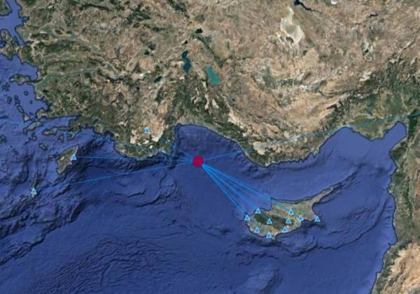 Σεισμός 5,2 Ρίχτερ στον κόλπο της Αττάλειας