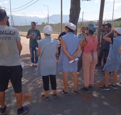 Περιοδεία σε χώρους εργασίας από το Συνδικάτο Γάλακτος Τροφίμων και Ποτών Μεσσηνίας