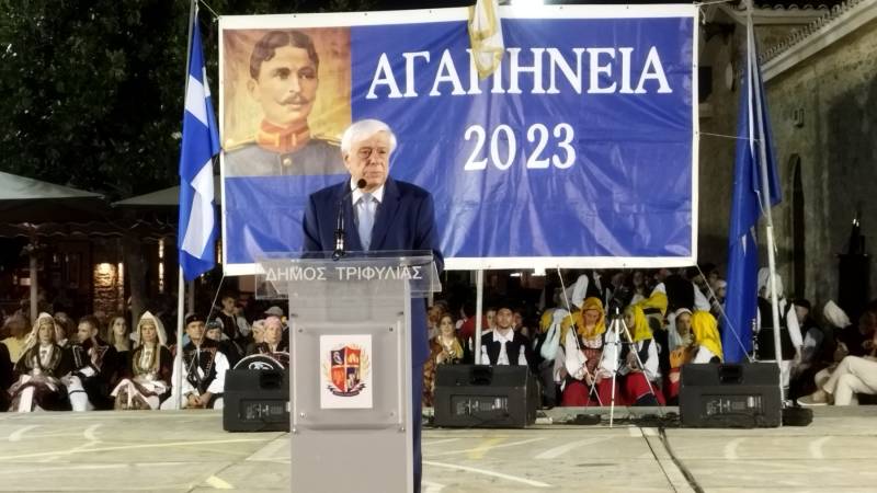 Ομιλία Παυλόπουλου στους Γαργαλιάνους: "Ο αυθεντικός Πατριωτισμός του Μακεδονομάχου Εθνομάρτυρα Καπετάν Άγρα"
