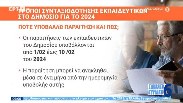 Τρόποι συνταξιοδότησης εκπαιδευτικών στο δημόσιο για το 2024