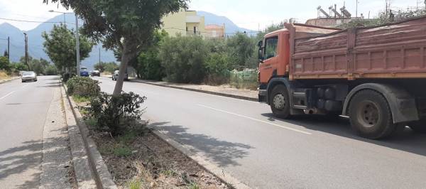 Καθαρισμοί και κλαδέματα από το Δήμο Καλαμάτας