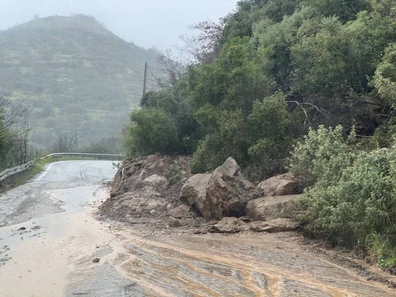 Τα έργα αποκατάστασης κατολισθήσεων στη Μεσσηνία