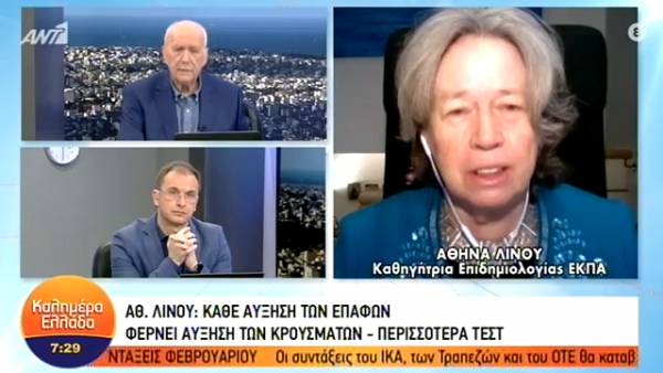 Λινού: Ξεπέρασε το 4% ο δείκτης μεταδοτικότητας (Βίντεο)