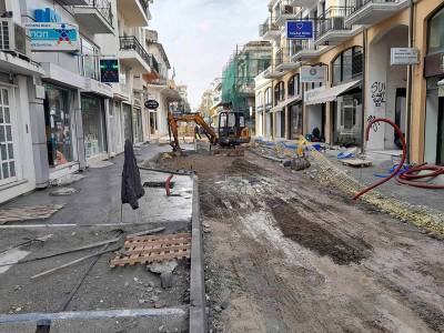 Νέα 6μηνη παράταση για ανάπλαση οδού Κολοκοτρώνη