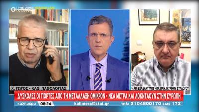 Γώγος: Κίνδυνος μεγάλης διασποράς λόγω Όμικρον - Η κατάσταση μπορεί να γίνει δραματική (Βίντεο)