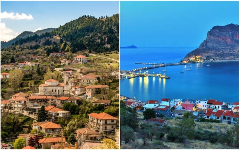 Η Πελοπόννησος στα 12 ομορφότερα μέρη στην Ελλάδα