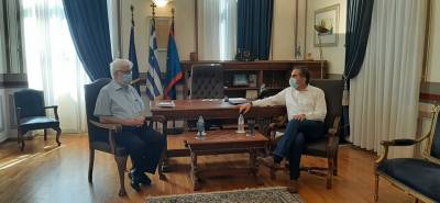 Στην Καλαμάτα ο δήμαρχος Ιωαννιτών Μωυσής Ελισάφ