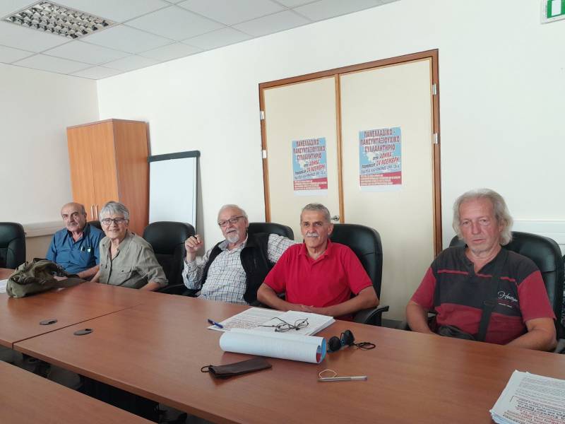 Μεσσήνιοι συνταξιούχοι σε κινητοποιήσεις στην Αθήνα