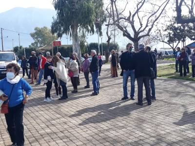 Συγκέντρωση κατά του μάστερ πλαν του λιμανιού της Καλαμάτας