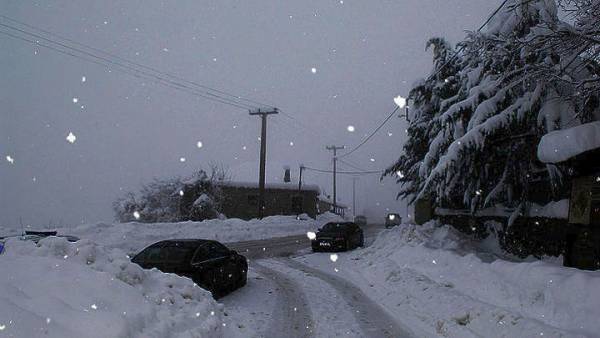 Μεγάλα τα ύψη βροχής και χιονιού στην Ελλάδα
