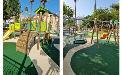 Κορώνη: Παραδόθηκε η εκσυγχρονισμένη παιδική χαρά στην πλατεία Μώλου