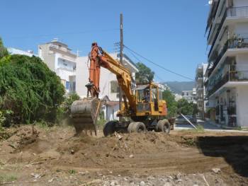 Διανοίχτηκε τμήμα της οδού Μαιζώνος στην Καλαμάτα