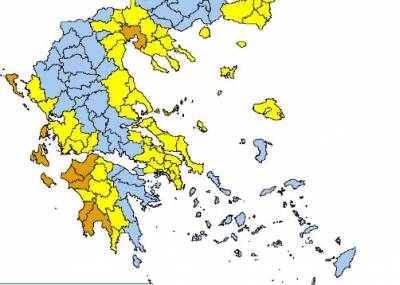 Υψηλός κίνδυνος για πυρκαγιά την Παρασκευή στη Μεσσηνία
