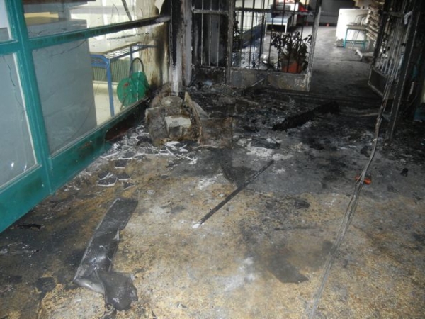 Ζημιές προκάλεσε η πυρκαγιά στο κτήριο των ΕΠΑΛ - ΕΠΑΣ