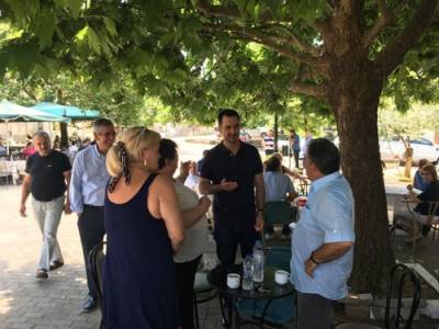 Ο Χαρίτσης στο Χατζή