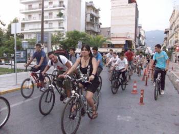 Κινητοποίηση για τη στάθμευση ποδηλάτων