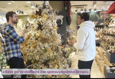 Ιδέες για να στολίσετε ένα χριστουγεννιάτικο δέντρο (βίντεο)