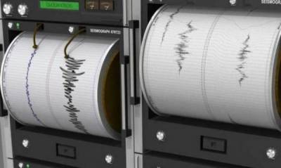 Ασθενής σεισμική δόνηση 4.1 Ρίχτερ στην θαλάσσια περιοχή της Κρήτης