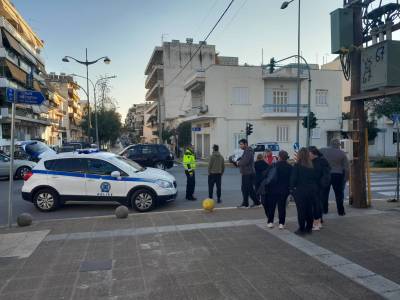 Καλαμάτα: Τροχαίο με τραυματισμό σε κεντρική διασταύρωση