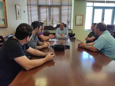 Καλαμάτα: Βασιλόπουλος με Εμπορικό Σύλλογο για τις εορτές των Χριστουγέννων