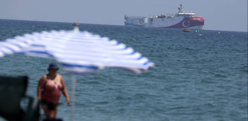 Oruc Reis: Εντός της ζώνης της συμφωνίας Ελλάδας - Αιγύπτου το τουρκικό σκάφος